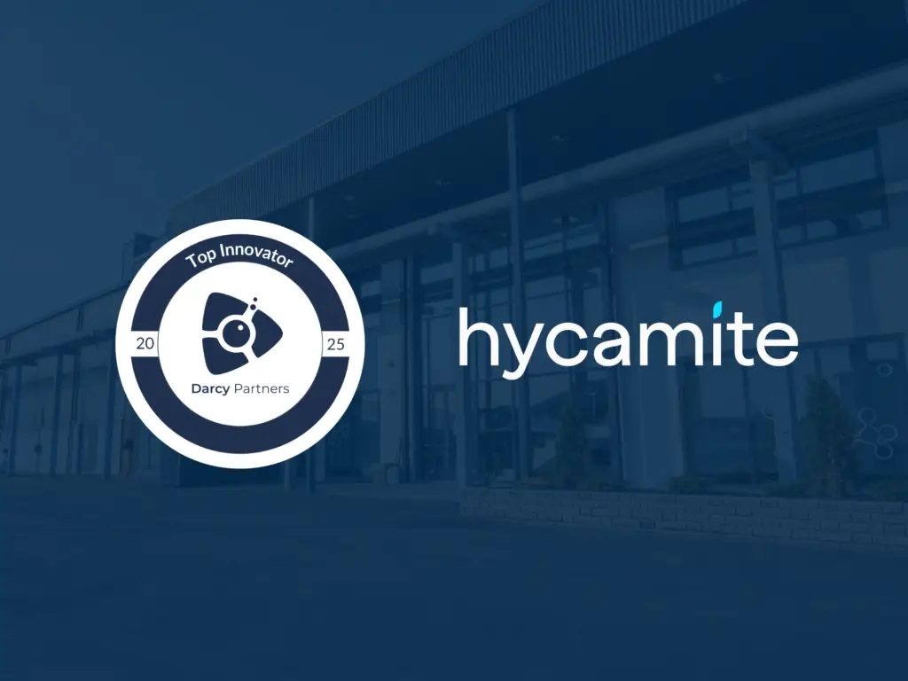 Hycamite named Top 10 innovator in low carbon fuels by Darcy Partners for methane‑splitting technology